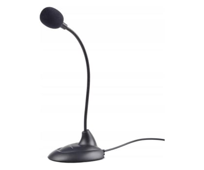 Mikrofon Gembird MIC-205 mikrofon na podstawce MIC-205 elastyczny pałąk, czar